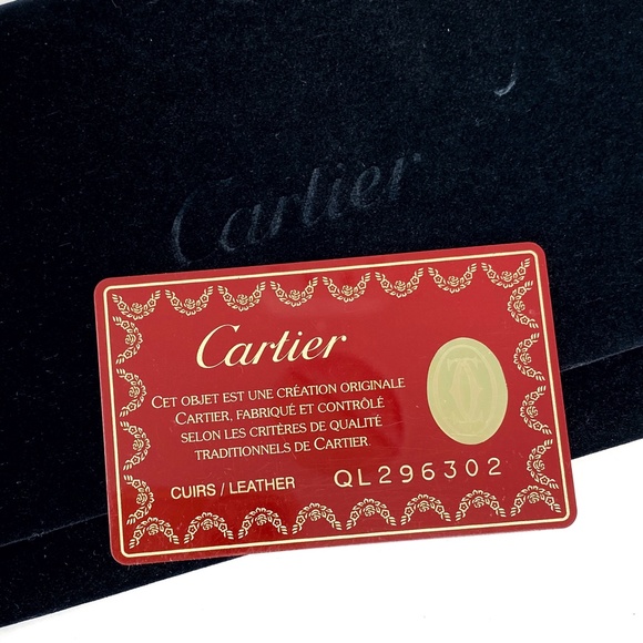 Cartier Leather Long Flap Wallet - Picture 9 of 9